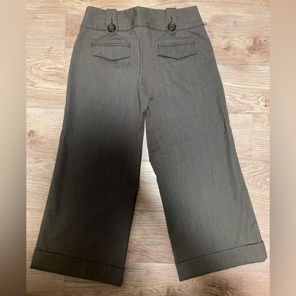 EXPRESS DESIGN Studio Editor Gaucho Pants Brown Size 2 - Picture 5 of 8